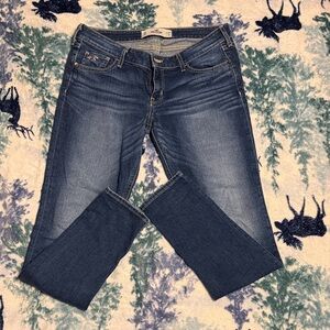 Hollister Women's Medium Wash Skinny Jeans